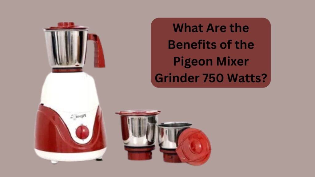 What Are the Benefits of the Pigeon Mixer Grinder 750 Watts