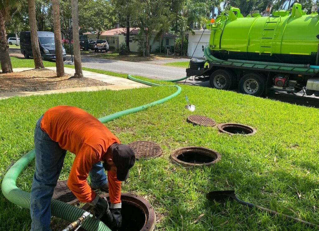 septic tank cleaning