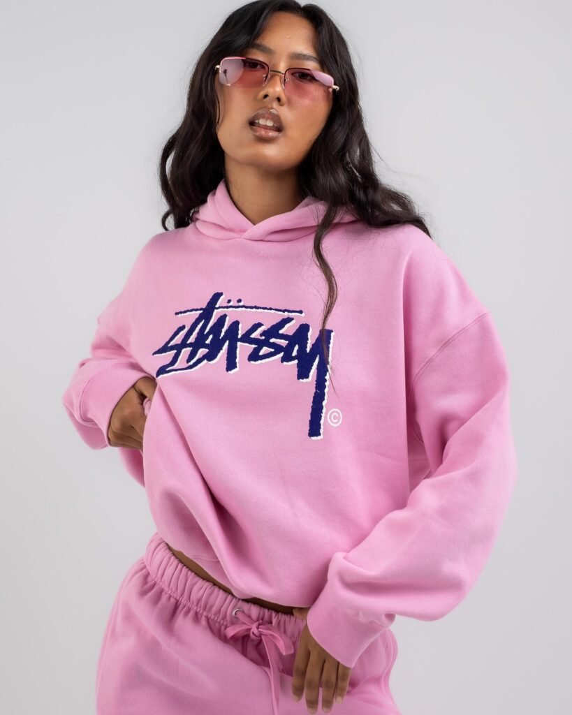 Layered Stussy Hoodies with Built-In Scarf Elements The Latest Fashion Revolution