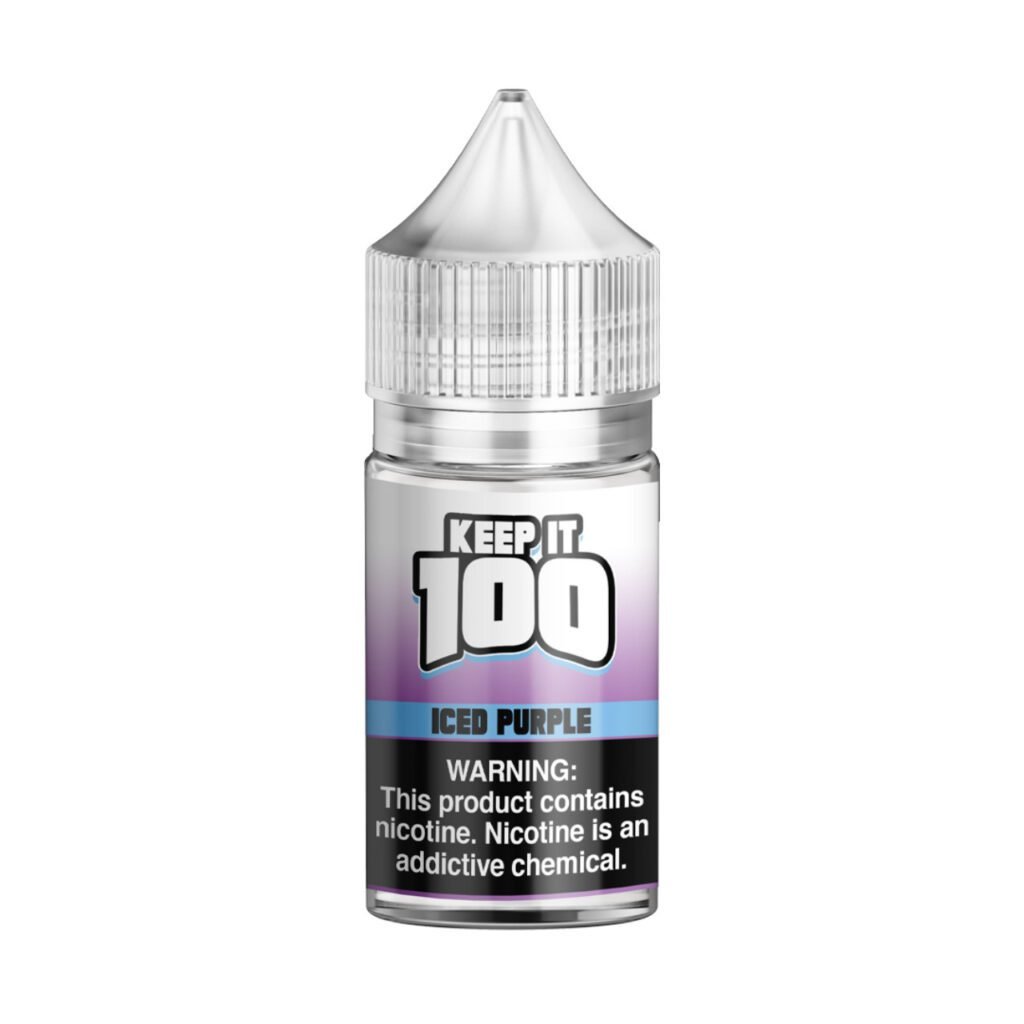 Keep it 100 Purple Iced Salt 30ml E-Juice