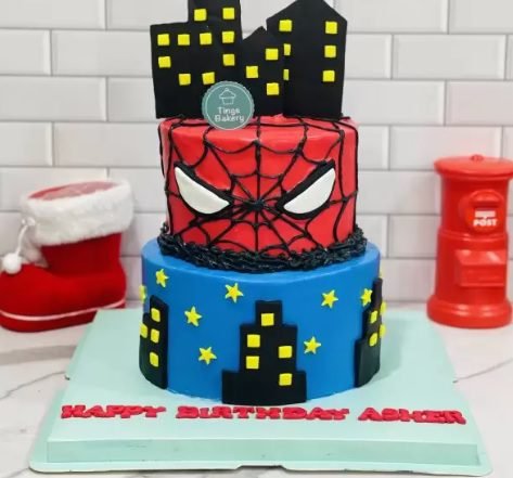 spider man cake Singapore