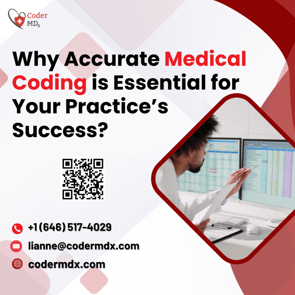 CoderMDX, Medical Billing Services, Revenue Cycle Management, Medical Coding, Denial Management, Claims Scrubbing, Credentialing Services, AR Follow-Up, Healthcare Billing Solutions