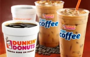 Dunkin Donuts Coffe Menu