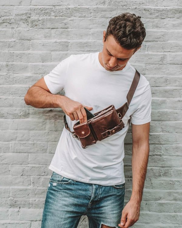 How Can a Leather Waist Bag Enhance Both Your Style and Convenience?