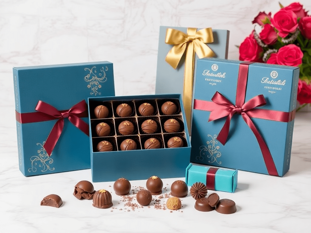 luxury chocolate gift box