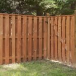 Shadow Box Wood Fence