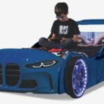 Childrens Superhero Car Bed