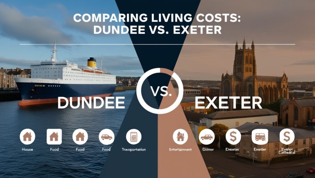 Comparing Living Costs Dundee vs. Exeter