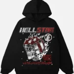 Black Hellstar Helmut Hoodie