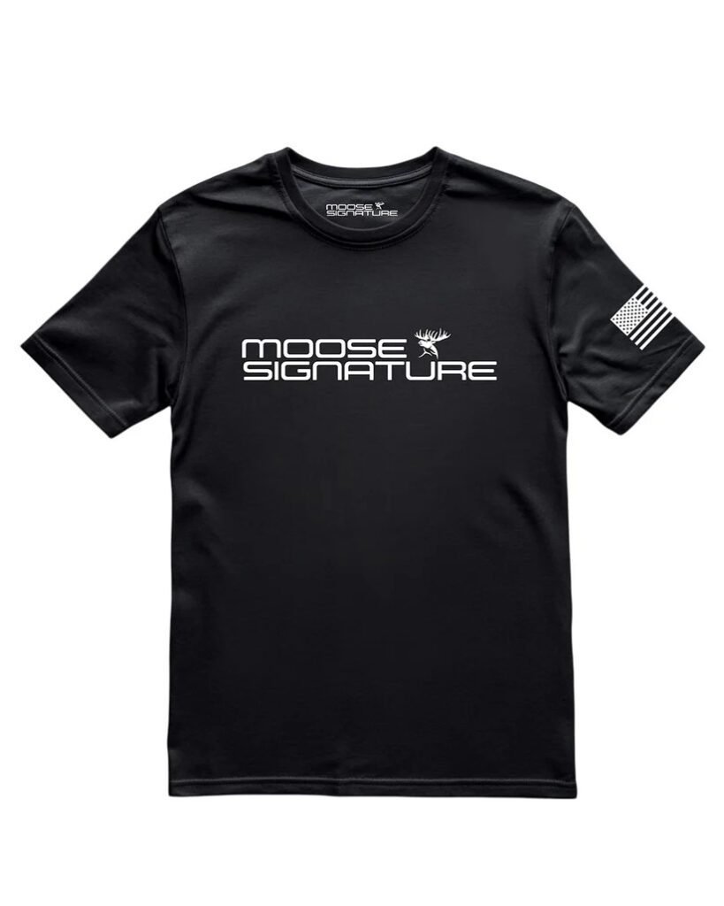 Black Moose Signature T-Shirt: Effortless Cool for Everyday Wear