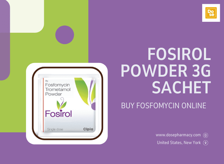 Quick Relief with Fosirol Powder 3g Sachet for Stomach Issues